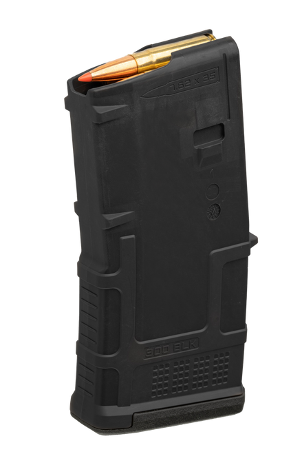 Magpul MAG1182BLK PMAG GEN M3 20rd 300 Blackout Fits AR-15 Black Polymer