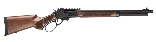 Smith & Wesson 14384 1854  45-70 Gov 6+1 20" Black Armornite Threaded Barrel, Black Armornite Picatinny Rail Receiver w/Picatinny Rail, Fixed Walnut w/Textured Grip Panels Stock, Thread Protector