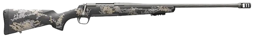 Browning 035583298 X-Bolt Mountain Pro SPR 7mm PRC 3+1 20" Steel Fluted Sporter Barrel, Tungsten Gray Cerakote Steel Receiver, Accent Graphic Black/ Carbon Fiber Stock, Right Hand