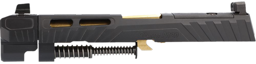 Sig Sauer 8901002 P320  9mm Luger Gold/Black Stainless Steel Optic Ready Slide XRAY3 Sights