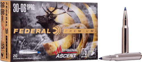 FEDERAL 30-06 175GR TERMINAL ASCENT 20RD 10BX/CS