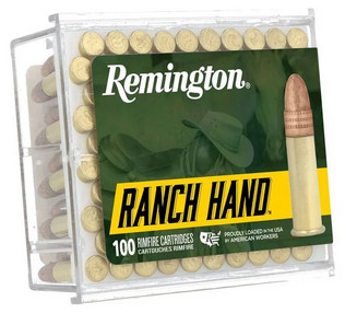 REM RANCH HAND 22LR 40GR PLATED RN 100/50