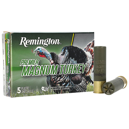 Remington Ammunition 24395 Premier Magnum Turkey 10 Gauge 3.50" 2 1/4 oz 4 Shot 5 Per Box/ 20 Cs