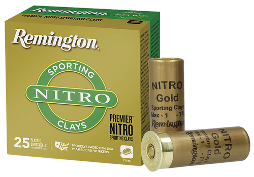 Remington Ammunition R20132 Premier Nitro Sporting Clay 12 Gauge 2.75" 1 oz 7.5 Shot 25 Per Box/ 10 Cs