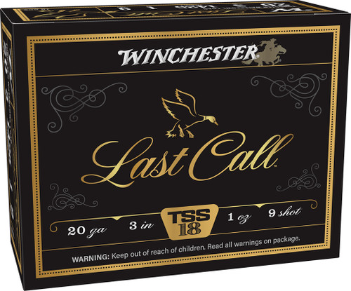 WIN LAST CALL TSS 20GA 3 1OZ #9 10/10