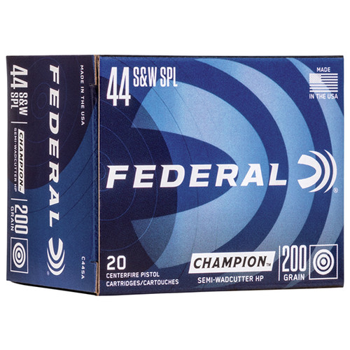 FED CLASSIC 44SPL 200GR SEMI WADCUTTER HP 20/25
