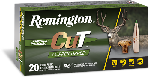 Remington Ammunition R22335 Premier Cut 6.5PRC 130gr 20 Per Box/10 Case
