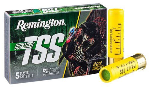Remington Ammunition 28065 Premier TSS Turkey 20 Gauge 3" 1 1/2 oz Tungsten 9 Shot 5 Per Box/ 10 Cs