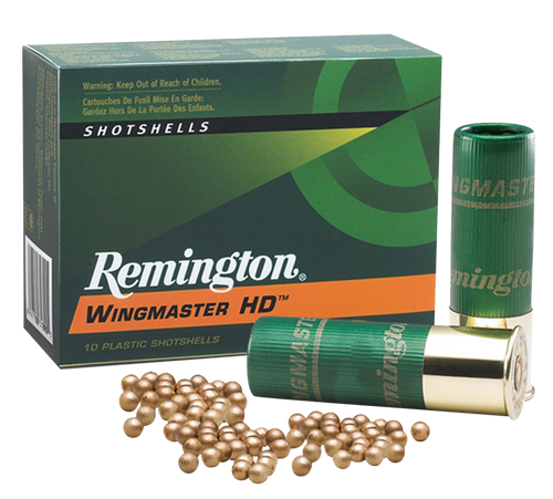 Remington Ammunition 20763 Wingmaster HD  20Gauge 3" 1 1/8oz 4Shot 10 Per Box/10 Case