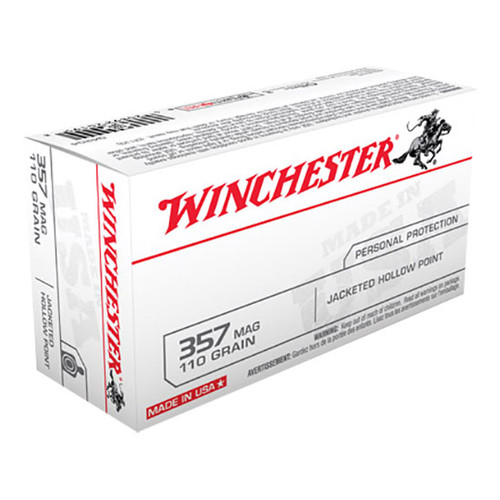 WIN DEFENSE 357MAG 110GR JHP 50/10