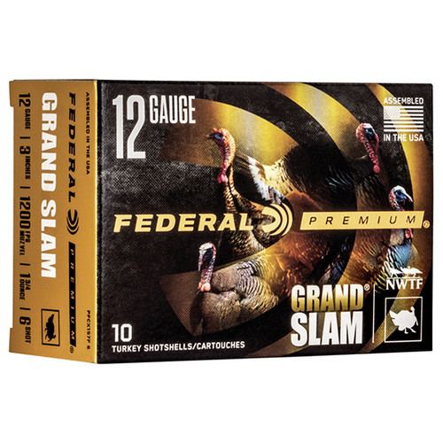 FED GRAND SLAM 12GA 3 1.75OZ #6 TKY 10/5