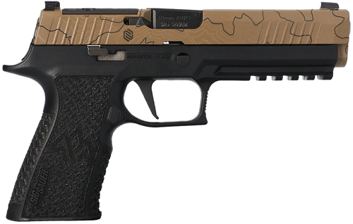 Sig Sauer P320 XTen Endure Topographic 10mm 5" Barrel 15 Rounds