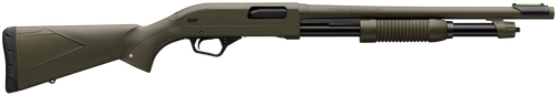 Winchester Repeating Arms 512425695 SXP Defender 20 Gauge 3" 5+1 (2.75") 18", OD Green, Synthetic Furniture, TruGlo Fiber Optic Sight