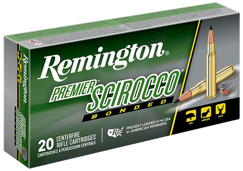 Remington Ammunition 27936 Premier Scirocco Bonded 300RUM 180gr Swift Scirocco Bonded 20 Per Box/10 Case