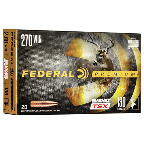 FED PREMIUM 270WIN 130GR TPL SHOCK 20/10