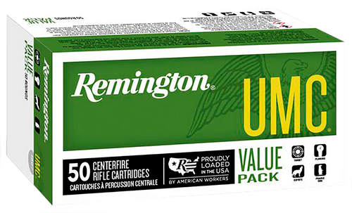 Remington Ammunition 23712 UMC Value Pack 30Carbine 110gr Full Metal Jacket 50 Per Box/10 Case