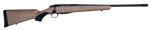 Tikka JRTXRT319 T3x Lite 6.5 PRC 3+1 24.30" Fluted/Threaded, Black Barrel/Rec, Black Webbed Tan Roughtech Synthetic Stock, Interchangeable Grip, Muzzle Brake