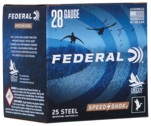 Federal WF2836 Speed-Shok  28Gauge 2.75" 5/8oz 6Shot 25 Per Box/10 Case