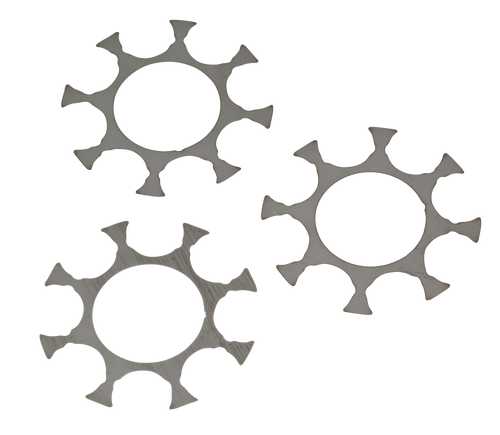 Ruger 90719 Moon Clip Full Ruger Super GP100 9mm Luger 8rd  Stainless Steel 3 Per Pack