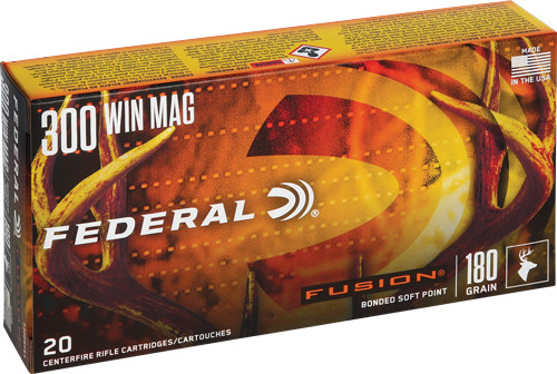 FEDERAL FUSION 300 WIN MAG 180GR FUSION 20RD 10BX/CS
