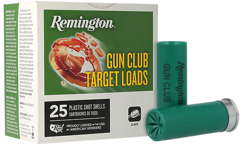 Remington Ammunition 20232 Gun Club  12Gauge 2.75" 1 1/8oz 7.5Shot 25 Per Box/10 Case