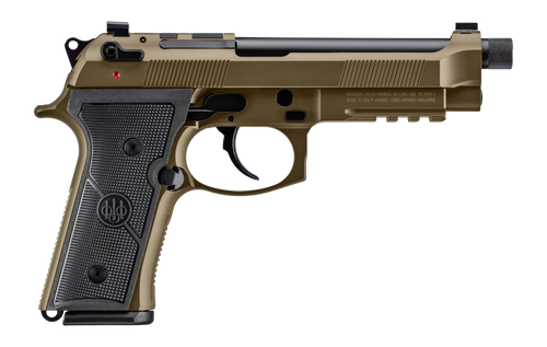 Beretta USA M9A4 Orlando 9mm Luger, 5.1" Barrel, 15+1, No Delta Bronze