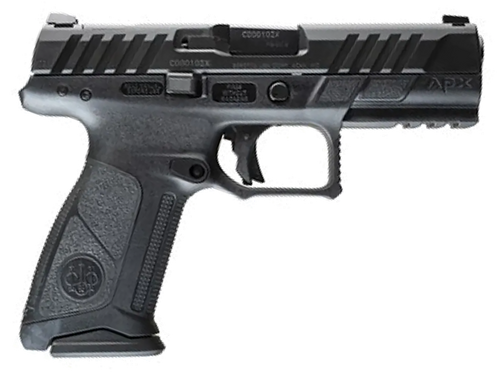Beretta USA APX A1 9mm Luger, 4.25" Barrel, 15+1, Black