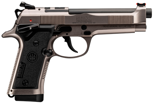 Beretta USA 92X Performance Defensive 9mm Luger, 4.9" Barrel, 10+1, Gray Nistan