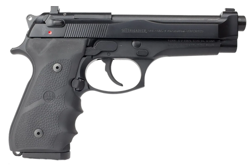 Beretta USA 92FS Brigadier 9mm Luger, 4.9" Barrel, 10+1, Black Bruniton