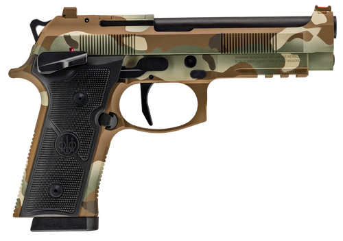 Beretta USA 92XI SAO 9mm Luger, 4.7" Barrel, 18+1, Multicam Cerakote