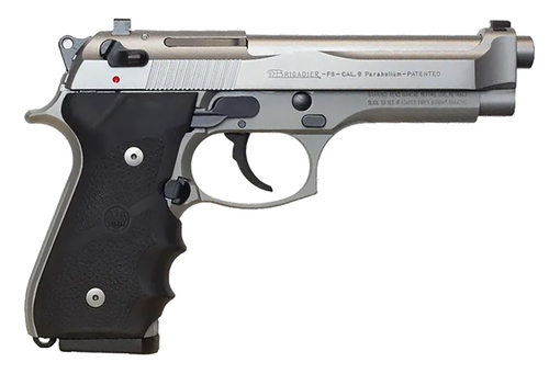 Beretta USA 92FS Brigadier 9mm Luger, 4.9" Barrel, 10+1, Stainless