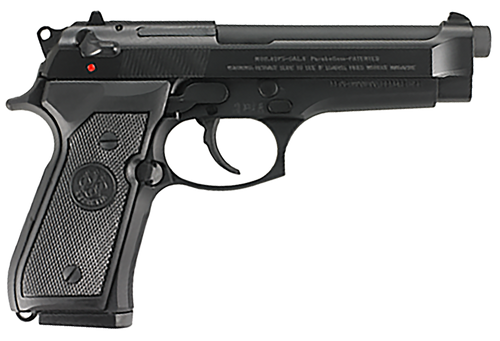 Beretta USA 92FS 9mm Luger, 4.9" Barrel, 15+1, Black Bruniton
