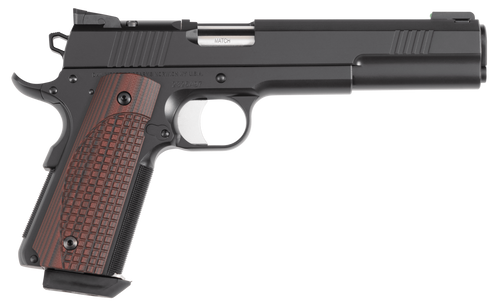 Dan Wesson 01793 Bruin  10mm Auto 8+1 6" Stainless Steel Barrel, Black Nitride Optic Ready/Serrated Steel Slide, Black Duty Stainless Steel Frame w/Beavertail, G10 Grip