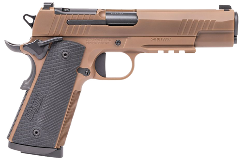 Sig Sauer 1911-X .45 ACP, 5" Barrel, 8+1, Coyote PVD
