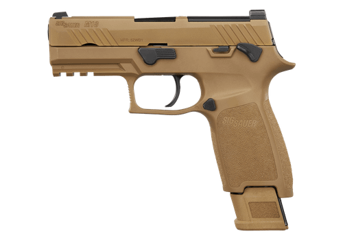 Sig Sauer M18 9mm Luger, 3.9" Barrel, 21+1, Coyote Tan PVD
