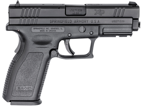 Springfield Armory XD Service .40 S&W, 4" Barrel, 10+1, Black