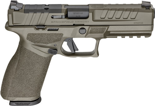 Springfield Armory Echelon 9mm Luger, 4.5" Barrel, 20+1, OD Green Cerakote
