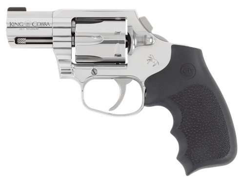 Colt Mfg King Cobra .357 Magnum, 2" Barrel, 6, Stainless