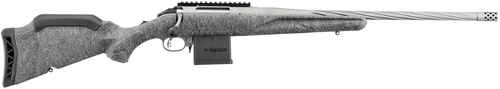 Ruger American II .204 Ruger, 20" Barrel, 10+1, Gray Splatter Synthetic / Gun Metal Gray Cerakote