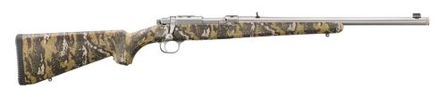 Ruger 77/357 .357 Magnum / .38 Special, 18.5" Barrel, 5+1, Desolve Bare Reduced Camo / Brushed Stainless