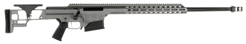 Barrett 18504 MRAD  338 Lapua Mag 26" 10+1 Tungsten Gray Cerakote Tungsten Gray Fixed Adjustable Comb Stock Black Polymer Grip Right Hand