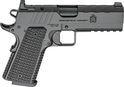 Springfield Armory 1911 Emissary 9mm Luger, 4.25" Barrel, 9+1, Black Cerakote