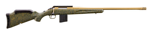 Ruger American II Predator 400 Legend, 22" Barrel, 5+1, Green Splatter / Burnt Bronze Cerakote