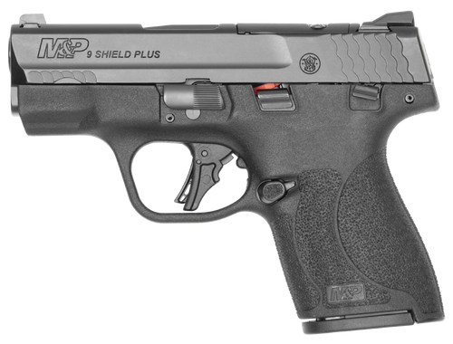 Smith & Wesson M&P9 Shield Plus 9mm Luger, 3.1" Barrel, 10+1, Black / Armornite