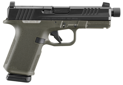 Ruger RXM 9mm Luger, 4.5" Barrel, 15+1, OD Green