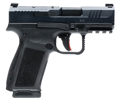 Canik HG7884N Mete MC9L Sub-Compact Frame 9mm Luger 10+1 3.18" Black Nitride Steel Barrel, Black Nitride Serrated Steel Slide, Black Polymer Frame w/Picatinny Rail, Black Polymer Grip
