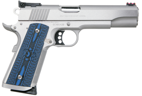Colt Mfg Gold Cup Trophy 9mm Luger, 5" Barrel, 9+1, Stainless