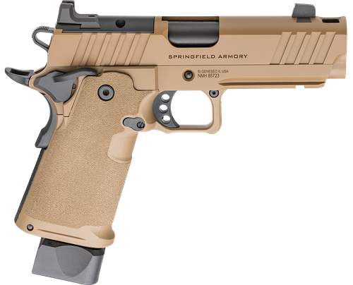 Springfield Armory DS Prodigy 9mm Luger, 4.25" Barrel, 17+1, Coyote Brown Cerakote