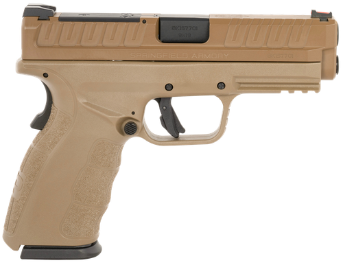 Springfield Armory XD Mod.3 OSP 9mm Luger, 4" Barrel, 16+1, Flat Dark Earth / Black Melonite