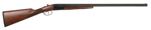 CZ-USA 06390 Bobwhite G2 12 Gauge with 28" Side-by-Side Barrel, 3" Chamber, 2rd Capacity, Black Chrome Metal Finish, Wood Straight English Style Stock & Double Trigger Right Hand (Full Size)